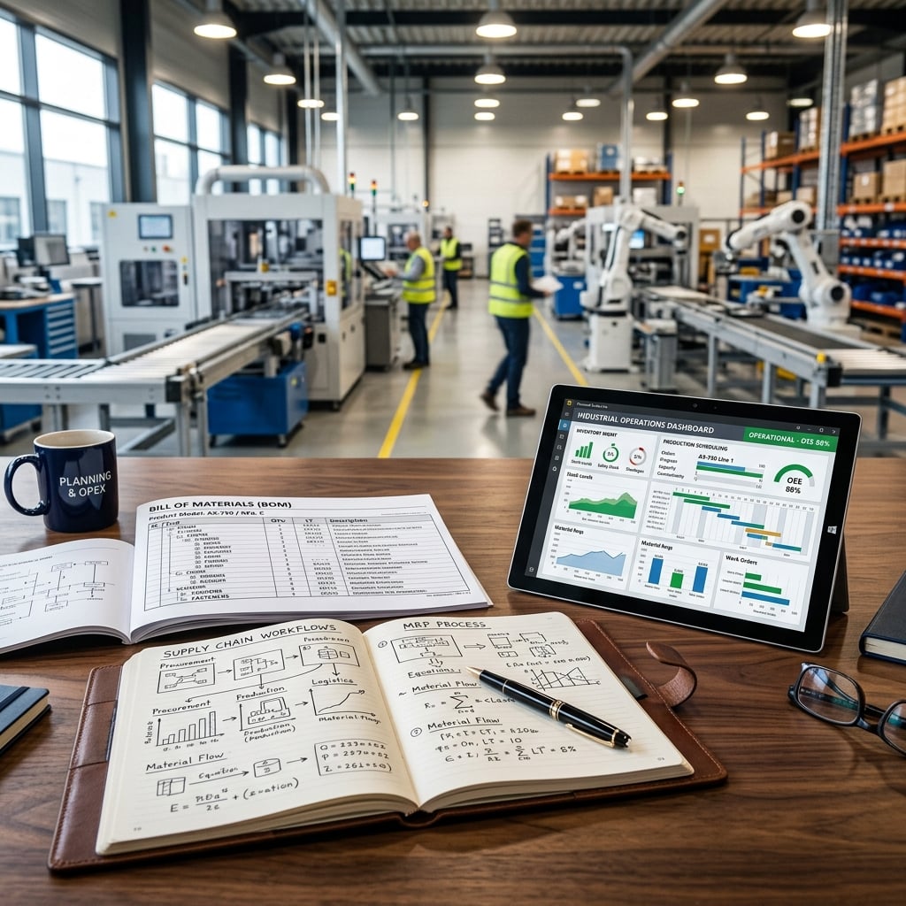 Material Requirements Planning (MRP): Concepts, Strategies, and Practical Skills